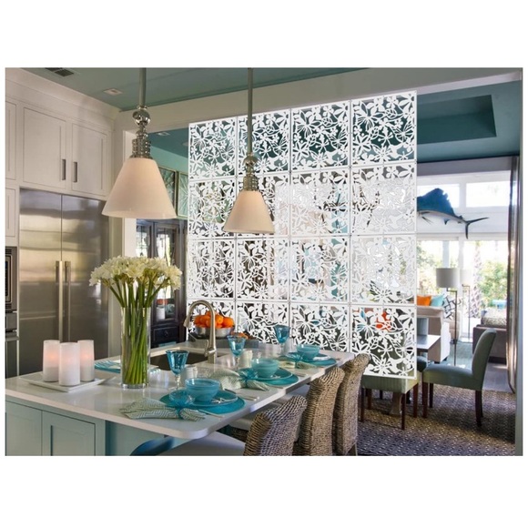 Accents Diy Hanging Room Divider Pvc 12 Pcs Panels Screen Poshmark